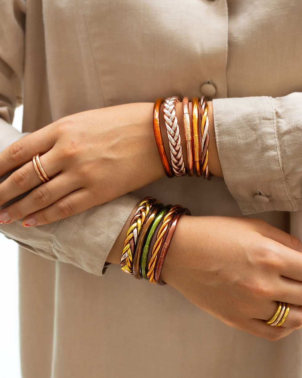 Miniature : Bracelet Bouddhiste Mantra Ginger