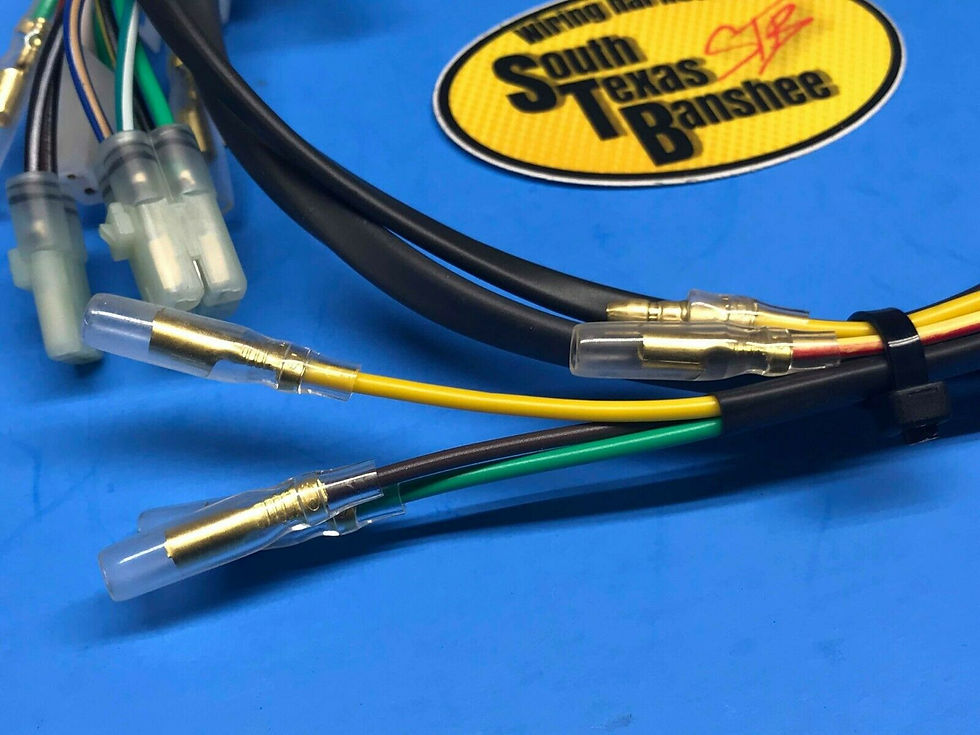 Thumbnail: 87-88 Honda TRX250R wiring harness **with brake light circuit