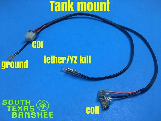 Thumbnail: 97-06 Banshee Drag Racing Tank Mount Wiring Harness