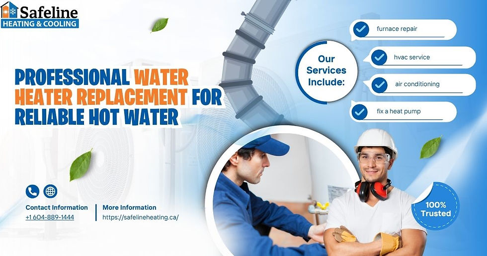 Professional Water Heater Replacement for Reliable Hot Water