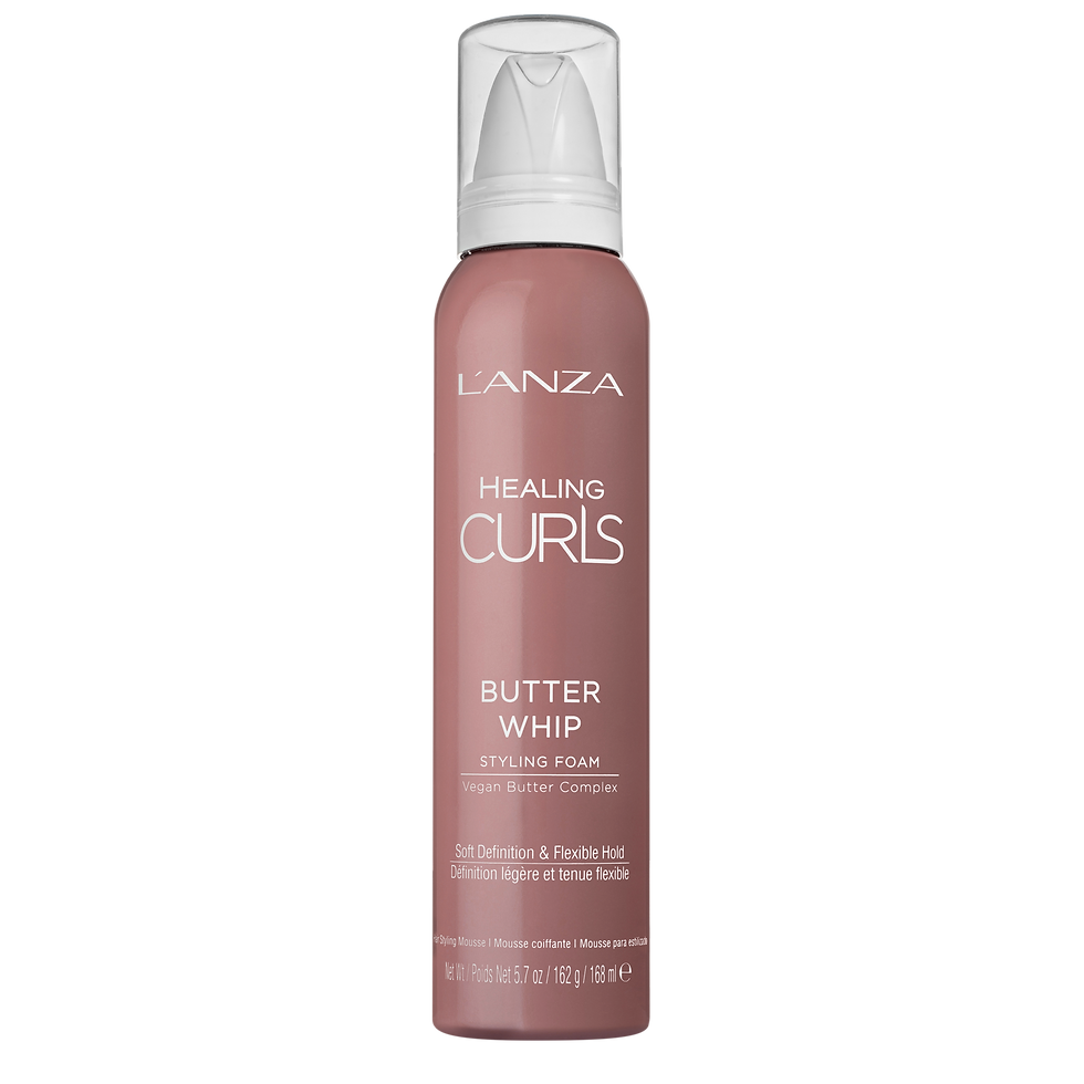 L'anza Healing Curls Butter Whip Styling Foam