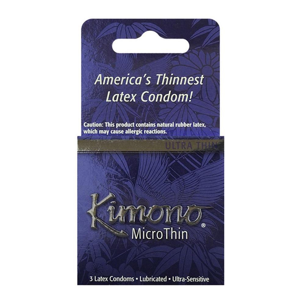 Kimono MicroThin Condoms in 3 Pack