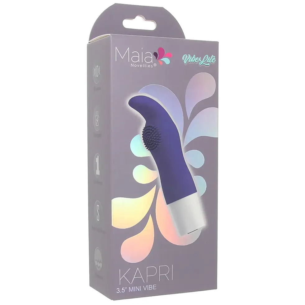 Kapri 3.5 Inch Silicone Bullet Vibe
