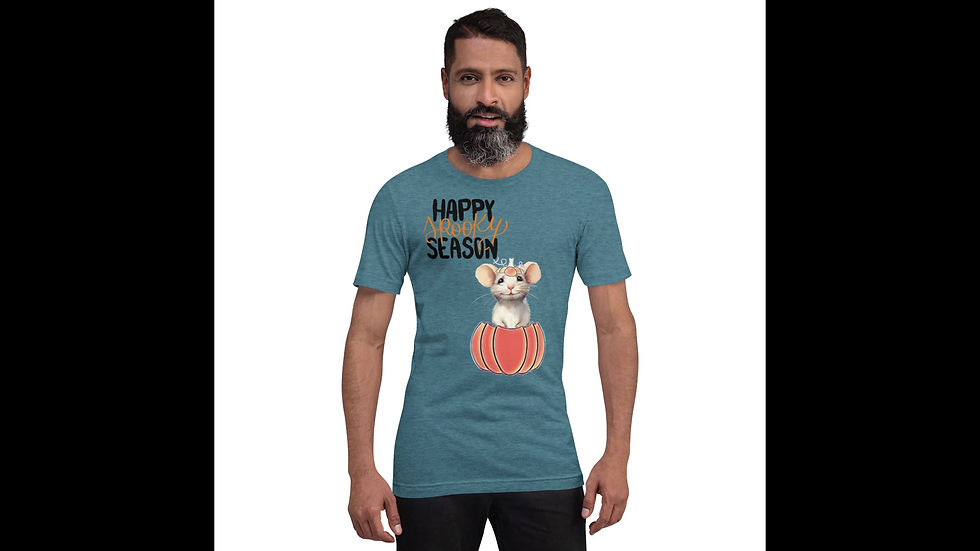 Thumbnail: Rat in Pumpkin Unisex T-Shirt