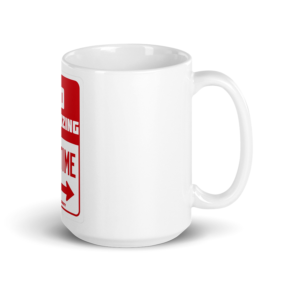 Thumbnail: No Colonizing Anytime Glossy Mug