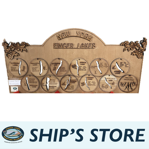 Finger Lakes Laser Cut Ornaments flbm