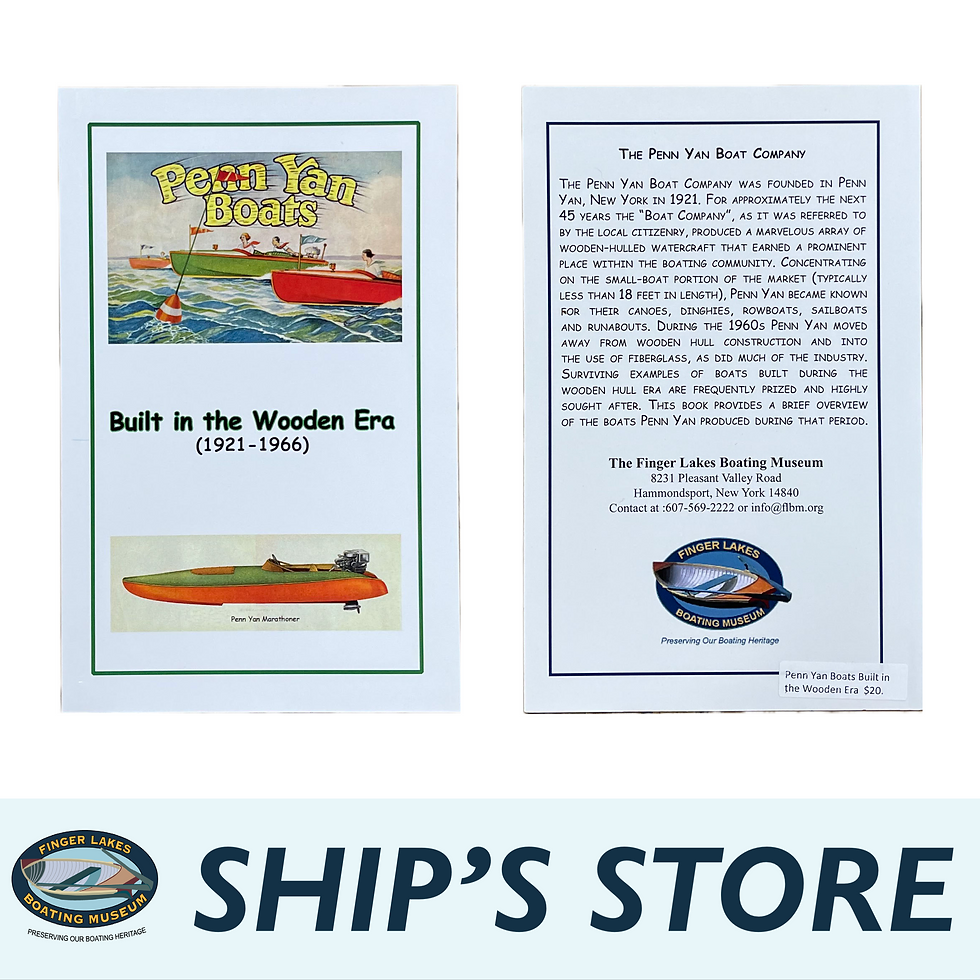 Penn Yan Boats - Built in the Wooden Era