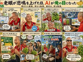 老眼が悲鳴を上げた日、AIが俺の目になった