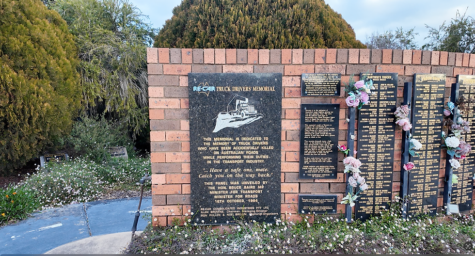 Tarcutta Truck Drivers Memorial and the Families Who Keep Returning