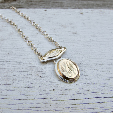 Daria's Signet Ring Neckace