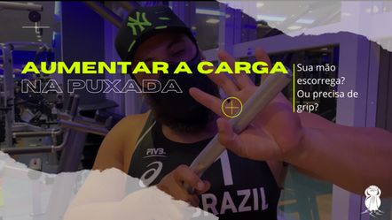 Aumentar a carga na puxada corrigindo um detalhe...