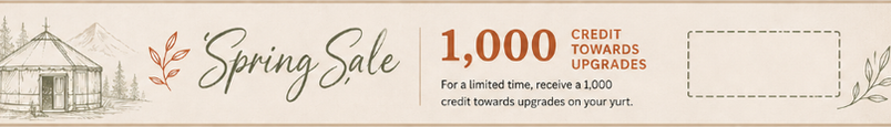 spring sale $1,000 credit towards uogrades