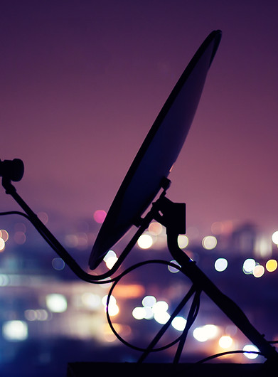 plato de la antena