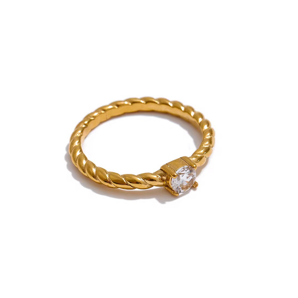 Thumbnail: Gem Rope Ring