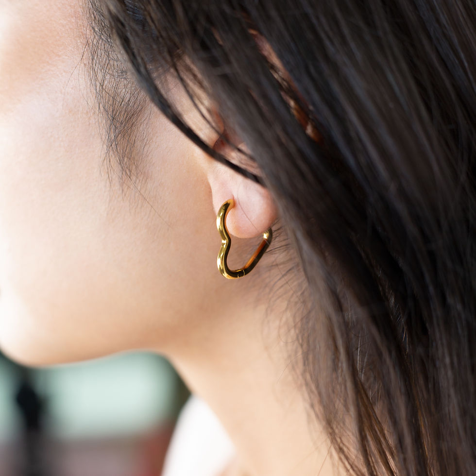 Thumbnail: Round Heart Hoops