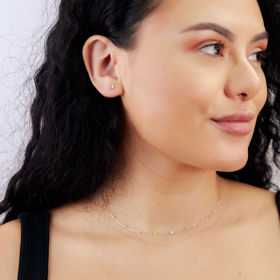 Thumbnail: Oval Opal Studs