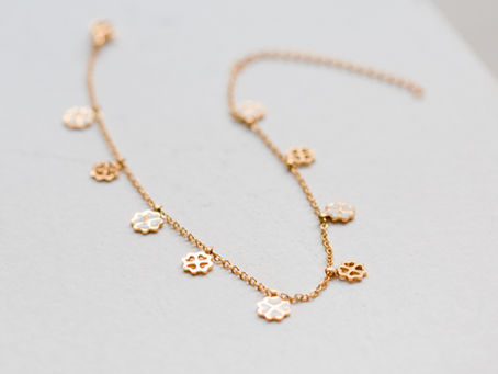 Waterproof Jewelry - Sweat proof Jewelry - Waterproof Anklet - Anklet