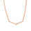 Thumbnail: Paved Wishbone Necklace