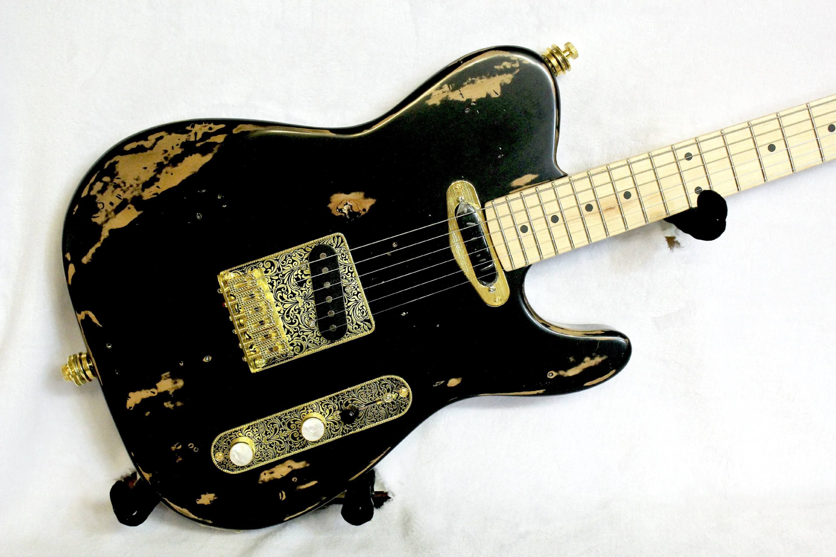 Custom Built (Made in USA) "Naked" Nashville Desperado (Reliced and Worn) Guitar