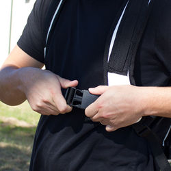 Snap-Together Front Strap