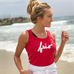 Frio Ladies Tank - Red