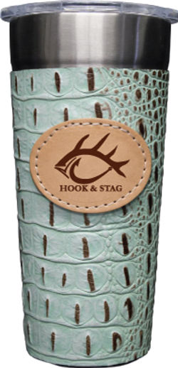 Cup/ Leather Wrap & Hook & Stag Logo