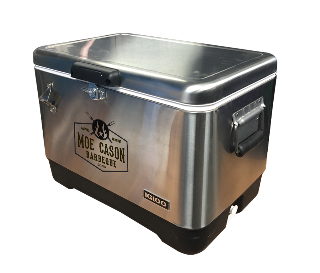 metal igloo cooler