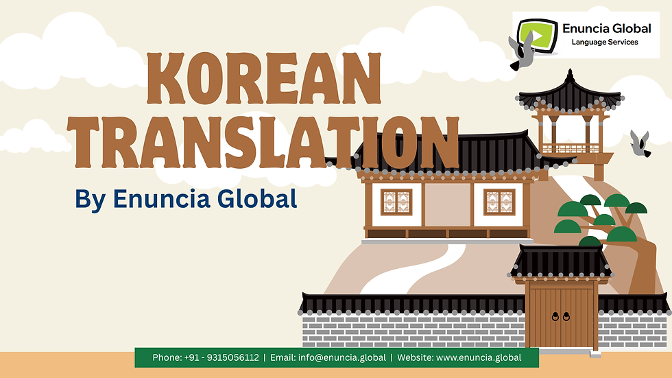 Korean Translation Service