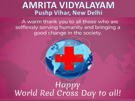 #AMRITA_VIDYALAYAM #HAPPY_WORLD_RED_CROSS_DAY