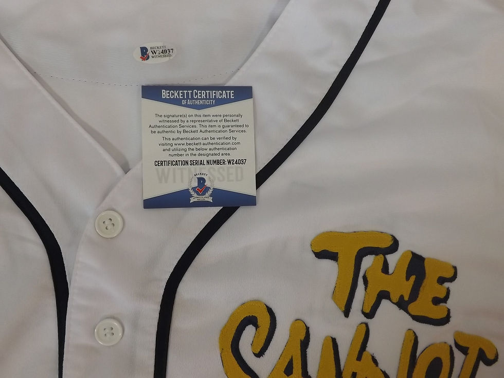 Thumbnail: "The Sandlot" Movie Cast Signed Jersey Beckett COA