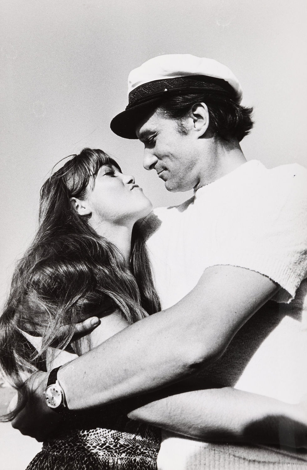 Hugh Hefner & Barbi Benton Photo PSA/DNA Type 1