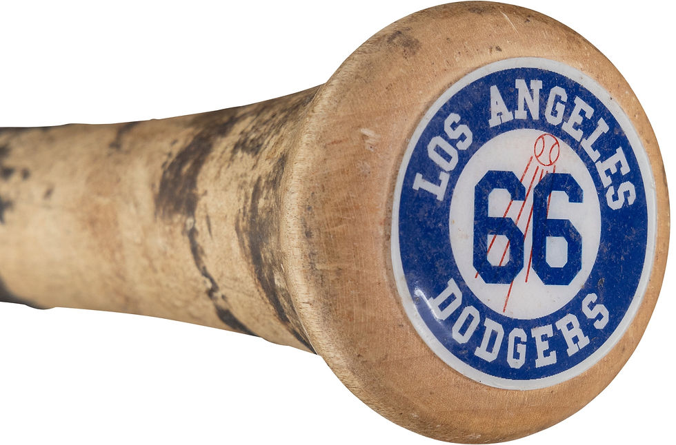 Thumbnail: Andre Ethier L.A. vs S.F. Game Used Bat MLB Holo