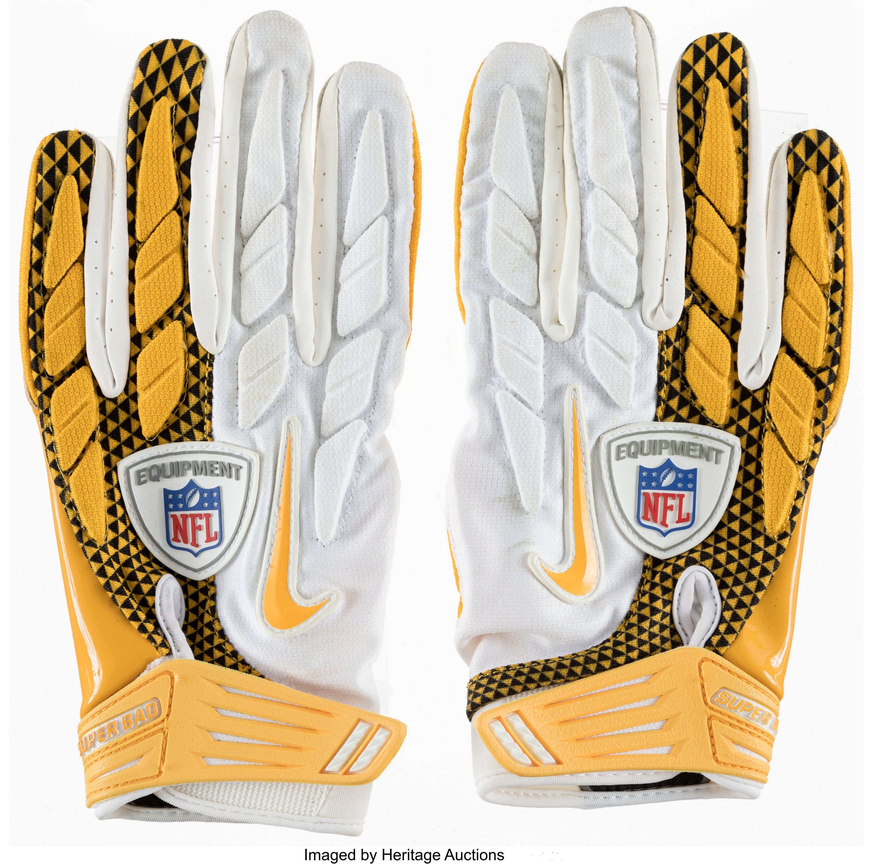 Antonio Brown Game Used Gloves - Heritage