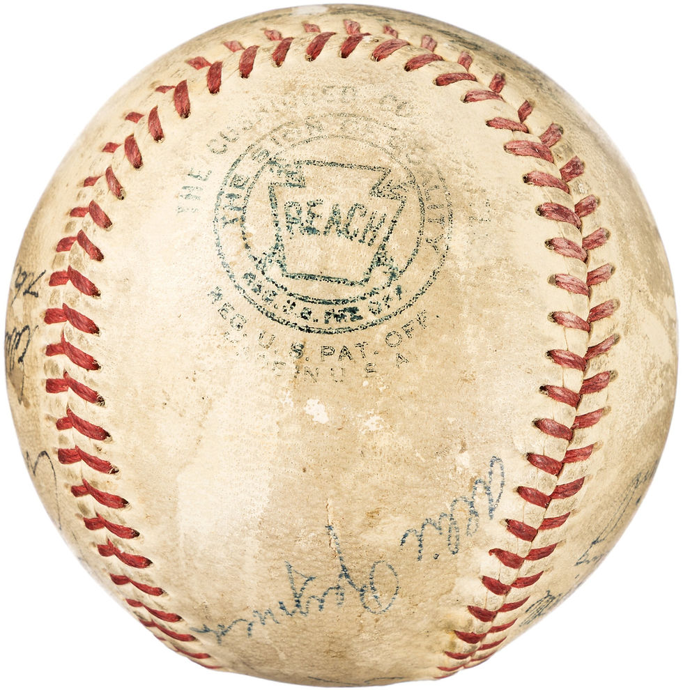 Thumbnail: 1954 Yankees Team Signed Baseball JSA LOA
