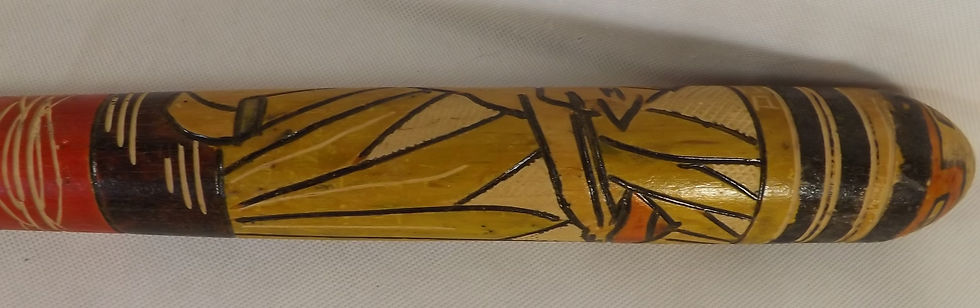 Thumbnail: Hand Crafted Native American Mexican Baseball Bat