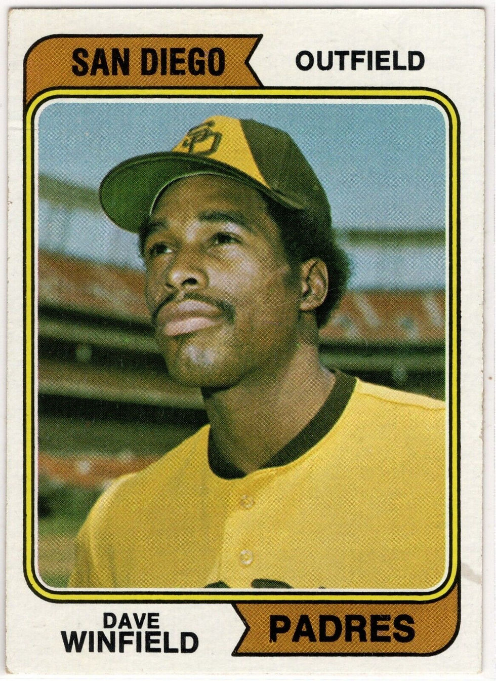 1974 Topps 456 Dave Winfield Rookie