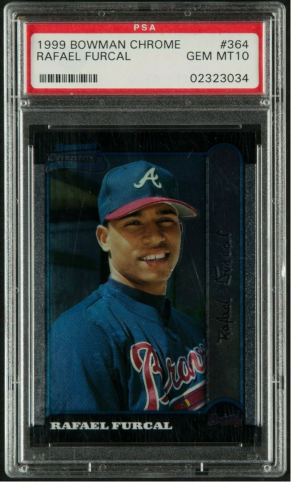 1999 Bowman Chrome 364 Rafael Furcal RC PSA 10