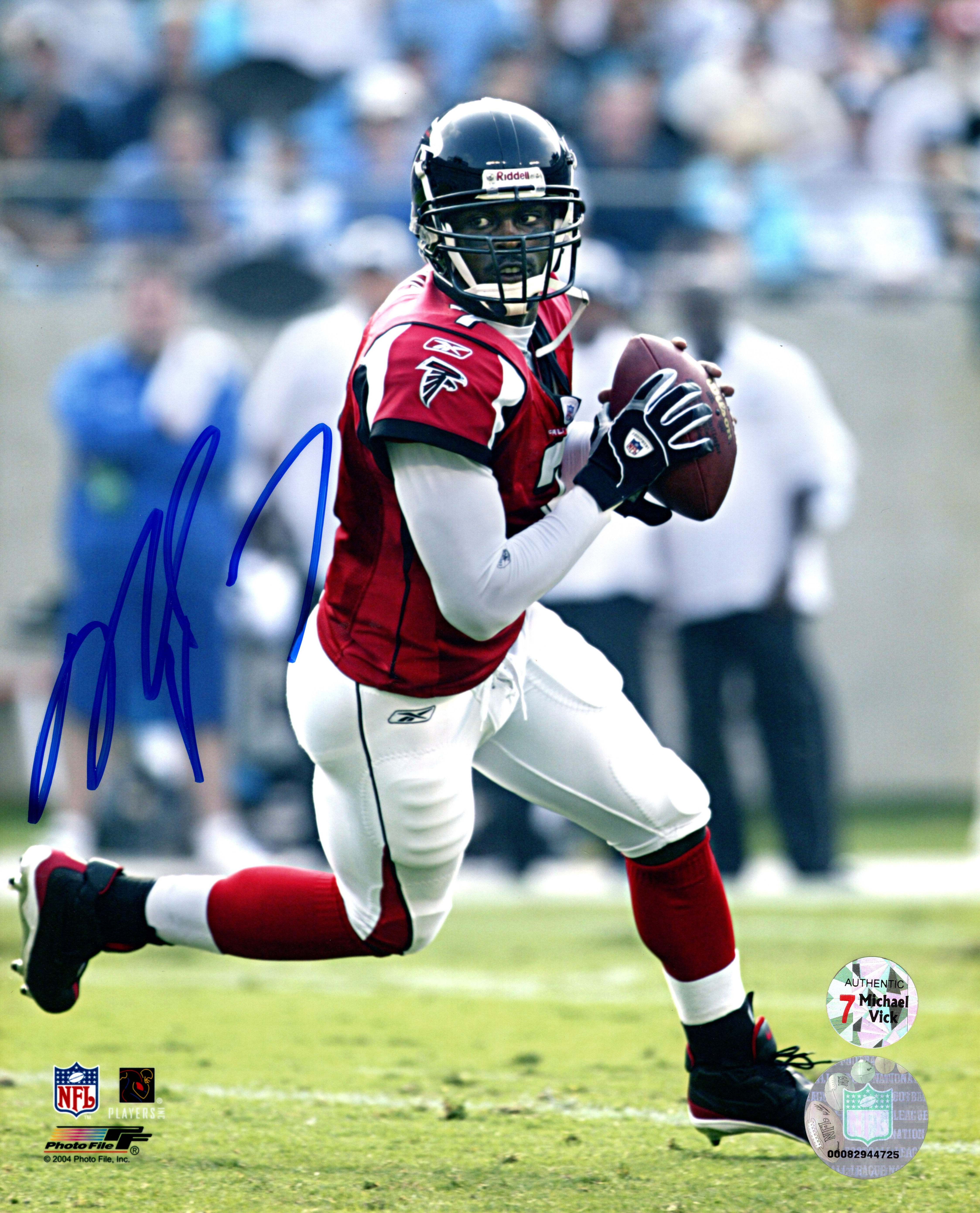 Michael Vick Signed 8x10 Photo - Vick Holo