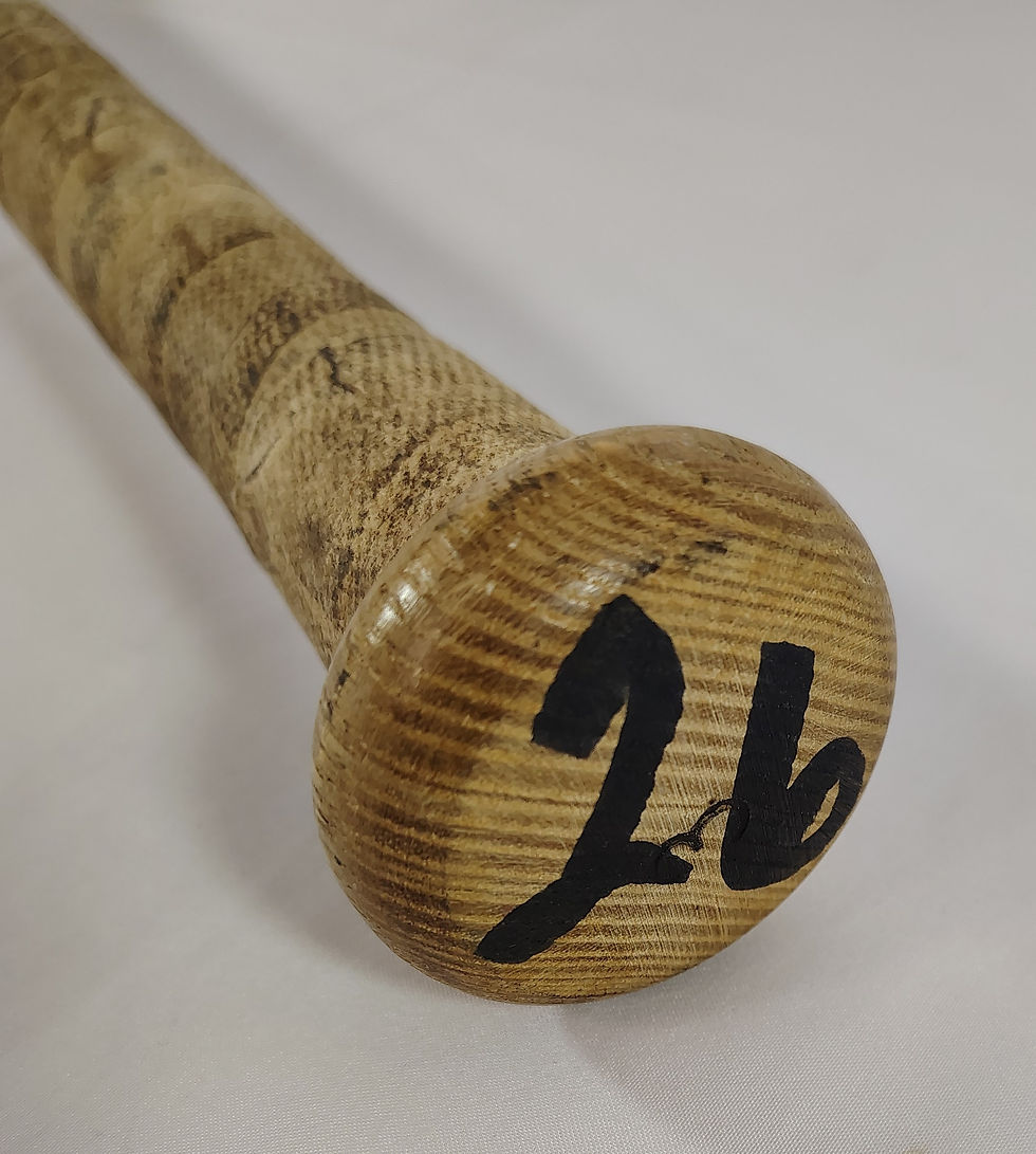 Thumbnail: 15 HOF Signed G/U Bat DiMaggio Mays Aaron Beckett LOA