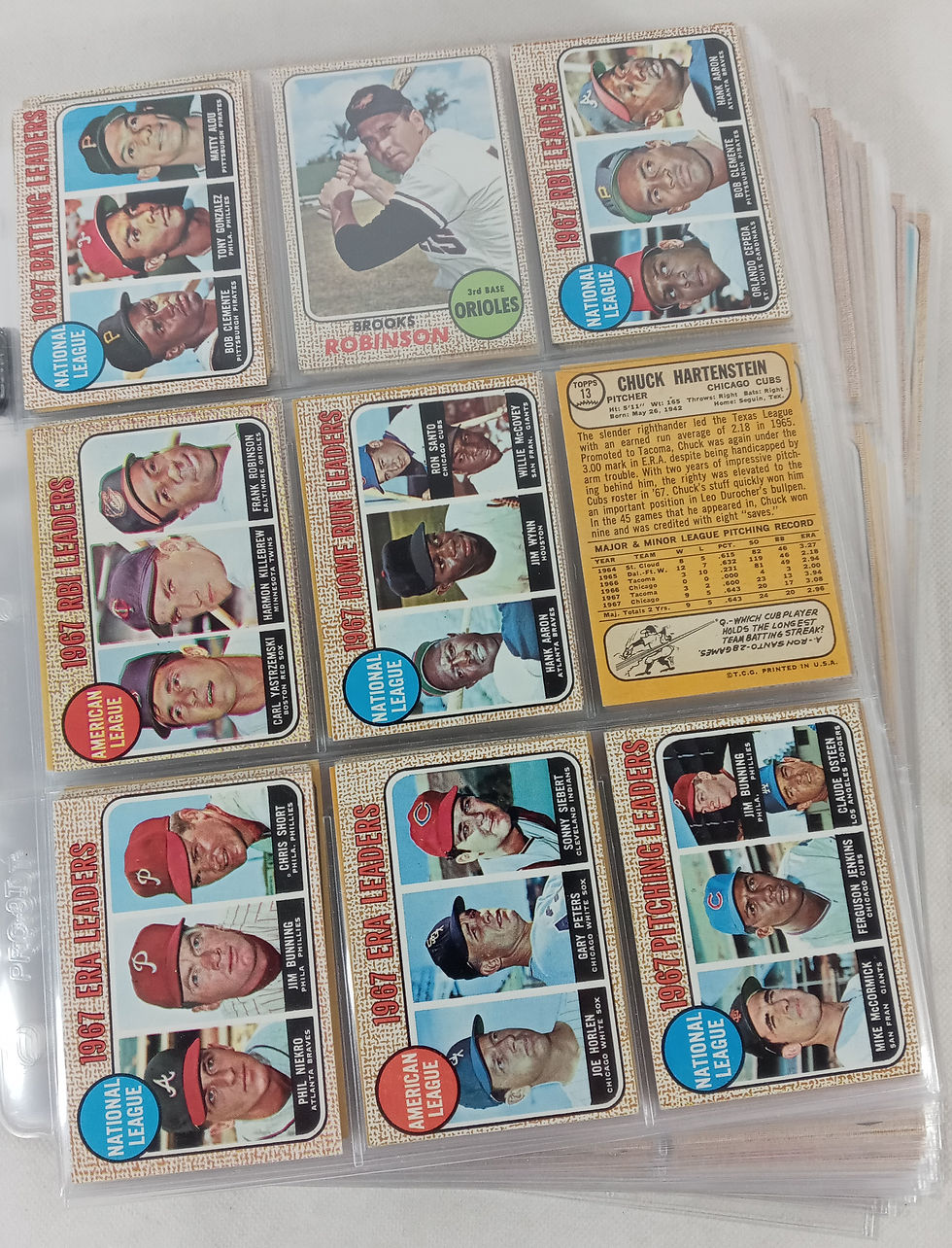 1968 Topps Near Complete Set 575/598