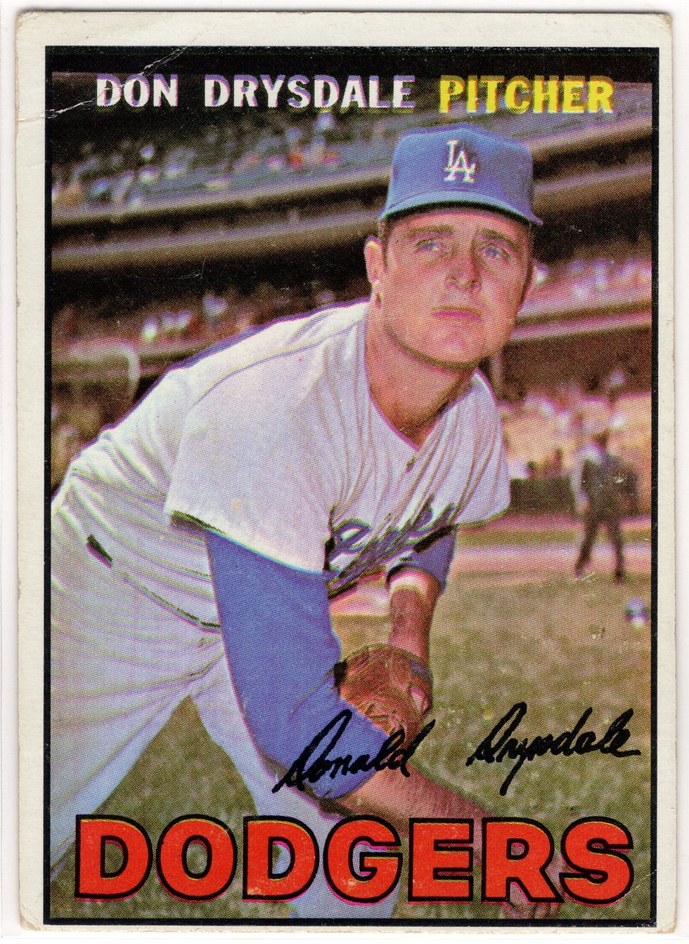 1967 Topps 55 Don Drysdale