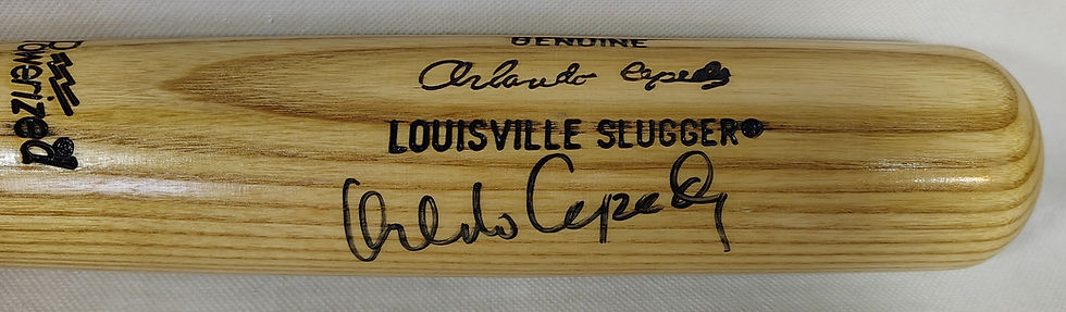 Thumbnail: Orlando Cepeda Signed Baseball Bat