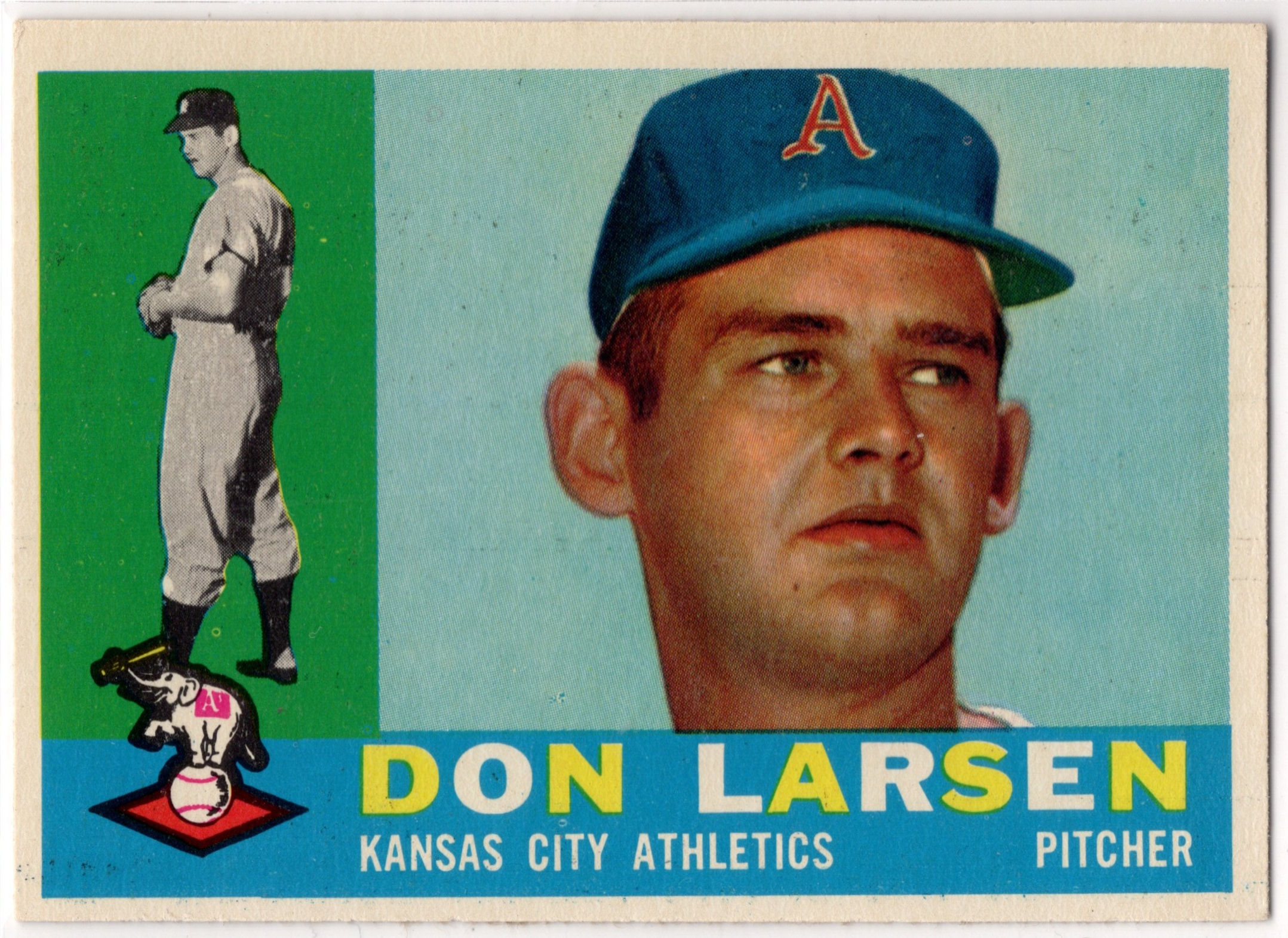 1960 Topps 353 Don Larson - High Grade