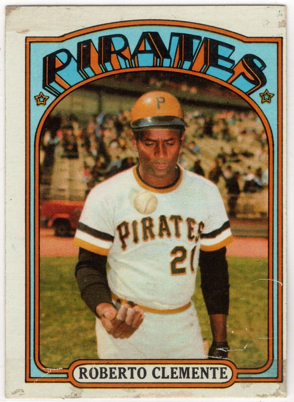 Thumbnail: 1972 Topps 309 Roberto Clemente