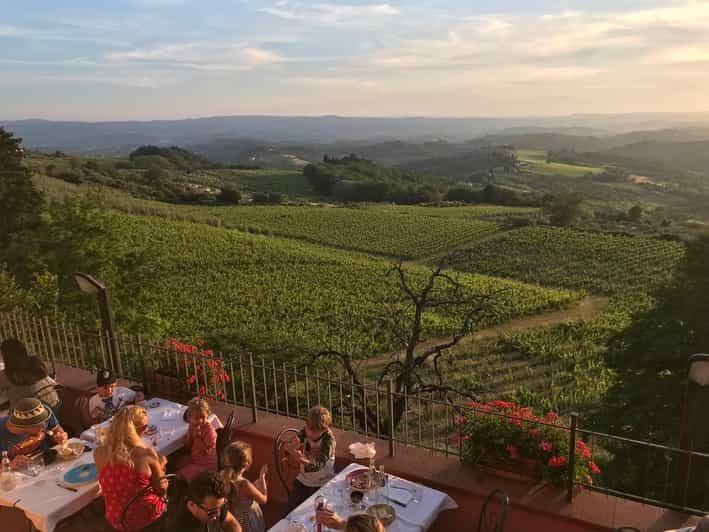Day Trips with wine, lunch and Views