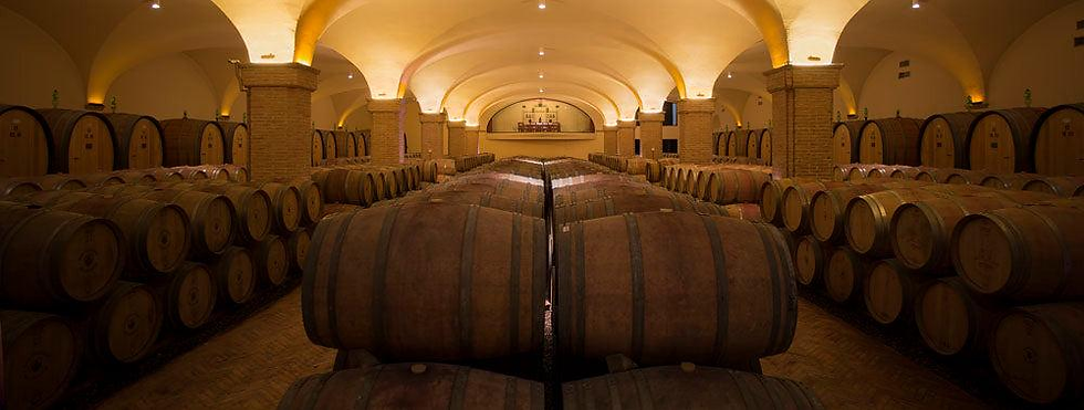 Brunellos and Rossi Aging waiting for you to arrive