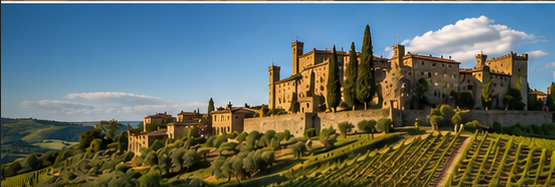 During the Middle Ages, Tuscany was divided among powerful city-states