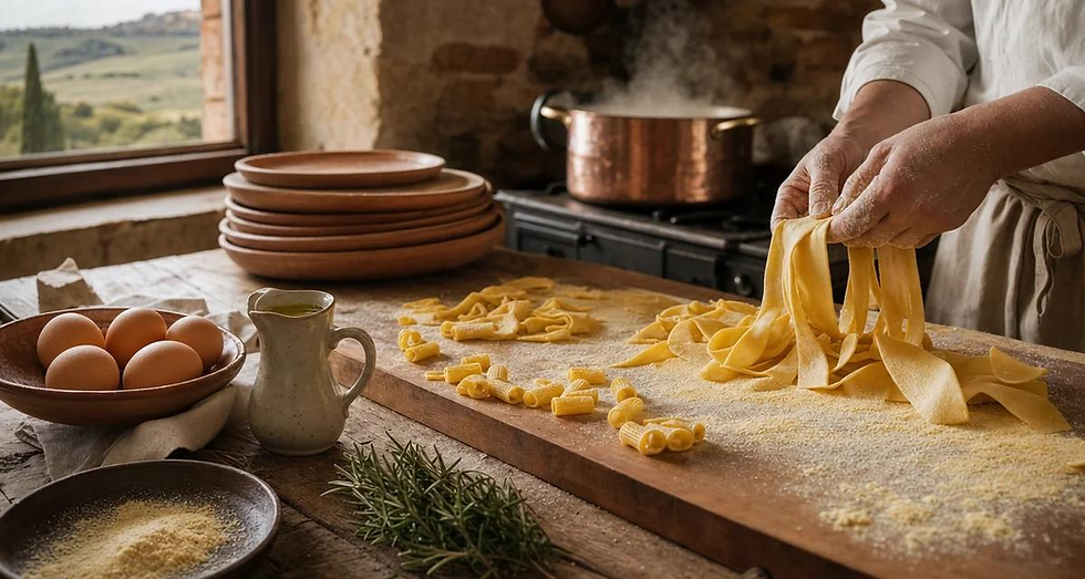 Cooking with Nonna will be a memory of a lifetime