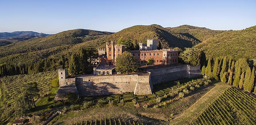 The Castles of Southern Chianti Castello di Brolio