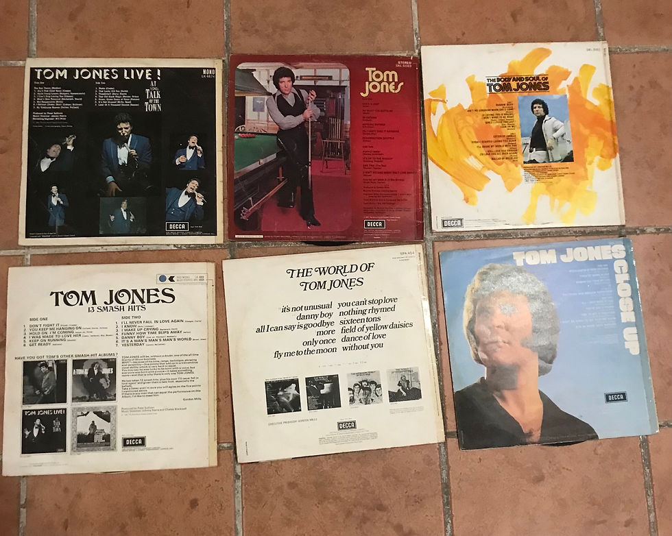 Thumbnail: Tom Jones Lp collection